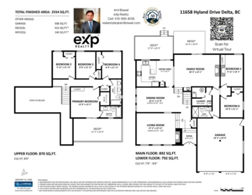 11658 Hyland Drive, Delta, BC, Delta — Single Family Residence for sale