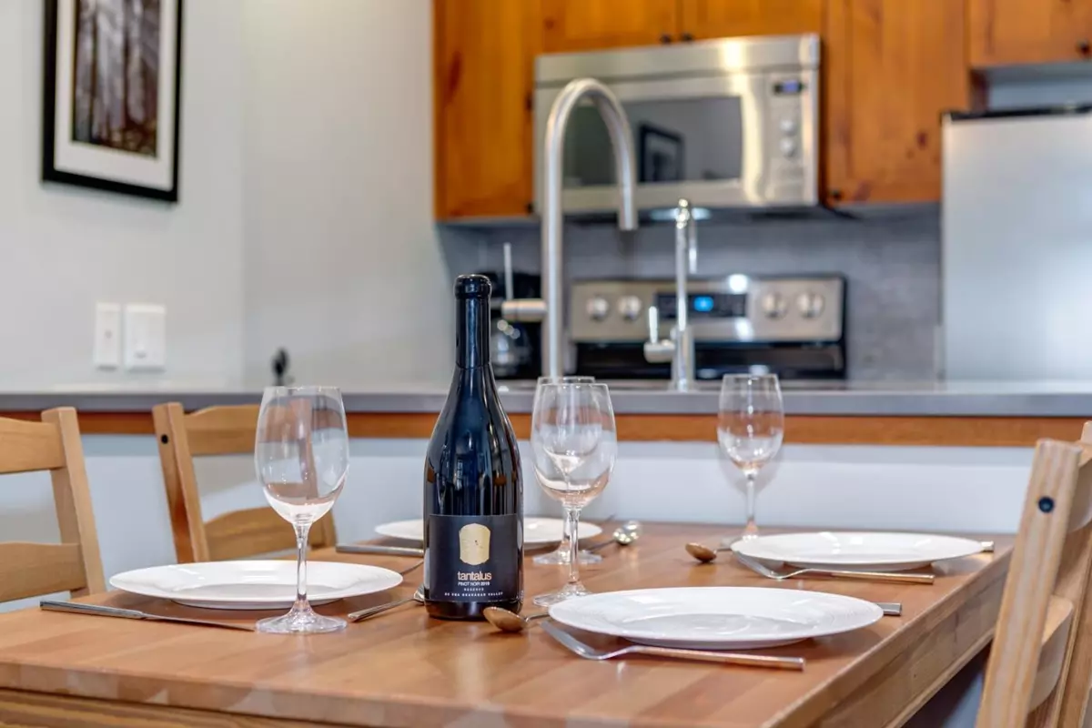 Dining Area Photo of 222 4660 Blackcomb Way, Whistler, BC