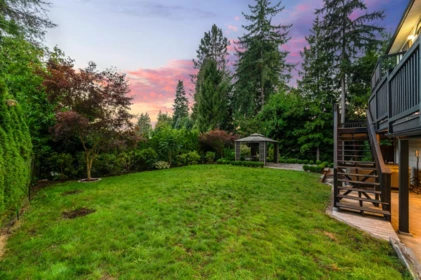 Aerial View of 1550 Palmerston Avenue, West Vancouver, BC
