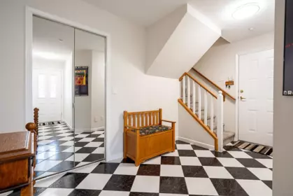 Aerial View of 55 323 Governors Court, New Westminster, BC