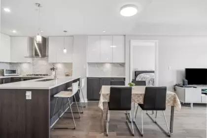Kitchen Photo of 504 655 W 41st Avenue, Vancouver, BC