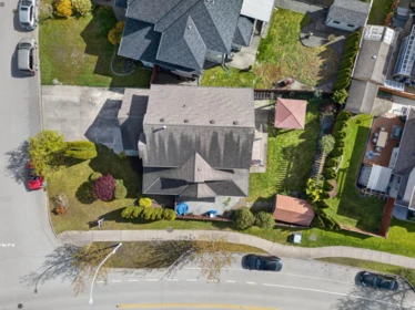 Aerial View of 6791 178b Street, Surrey, BC