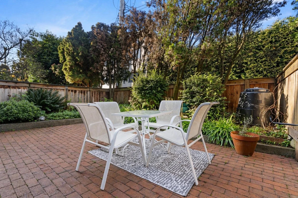 Exterior Rear Photo of 104 2475 York Avenue, Vancouver, BC