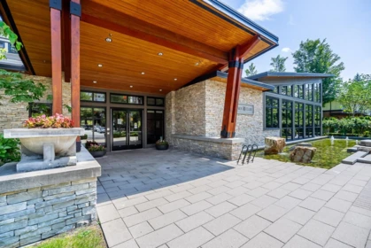 Aerial View of 2801 3102 Windsor Gate, Coquitlam, BC