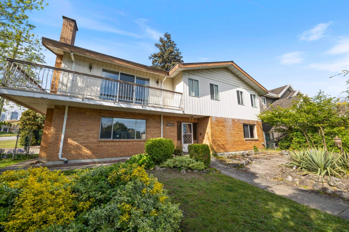 Exterior Rear Photo of 4607 Irmin Street, Burnaby, BC