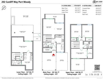 Playground / Recreational Area Near 202 Cardiff Way, Port Moody, BC
