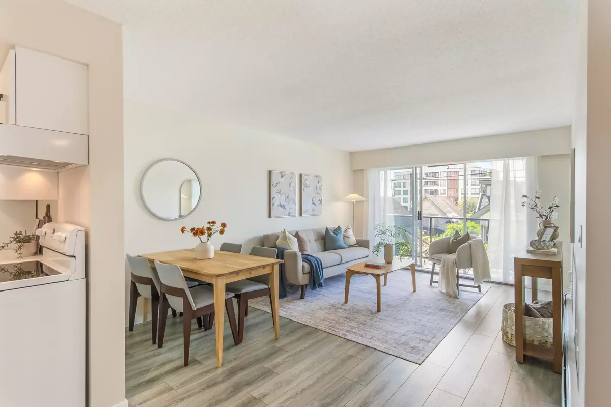 Living Room Photo of 108 230 Mowat Street, New Westminster, BC