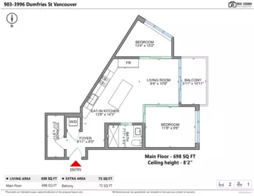 Garden / Landscaping Photo of 903 3996 Dumfries Street, Vancouver, BC
