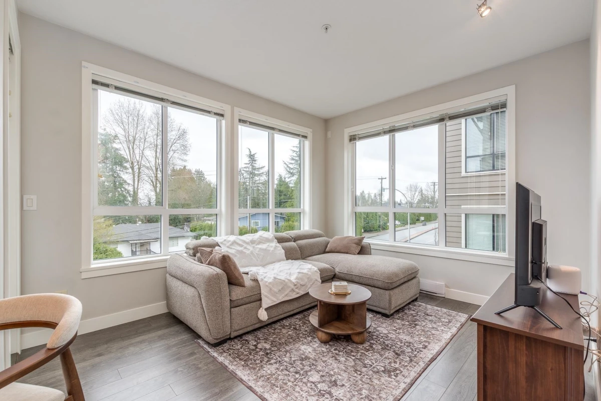 Exterior Rear Photo of 406 15388 105 Avenue, Surrey, BC