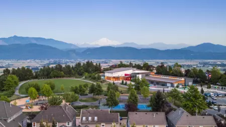 Aerial View of 35365 Gingerhills Drive, Abbotsford, BC