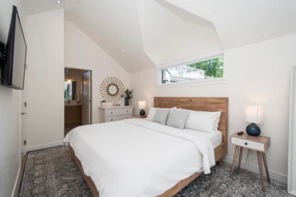Aerial View of 361 W 19th Street, North Vancouver, BC