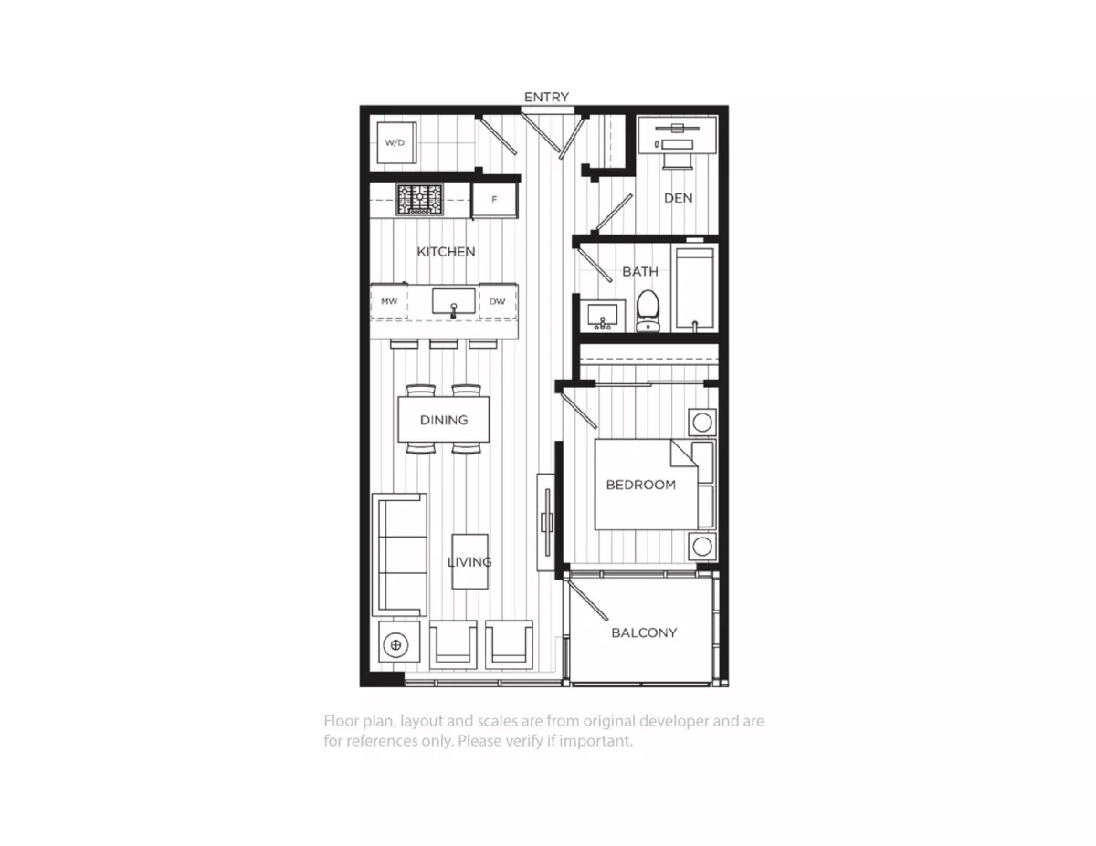 Living Room Photo of 206 10780 No. 5 Road, Richmond, BC