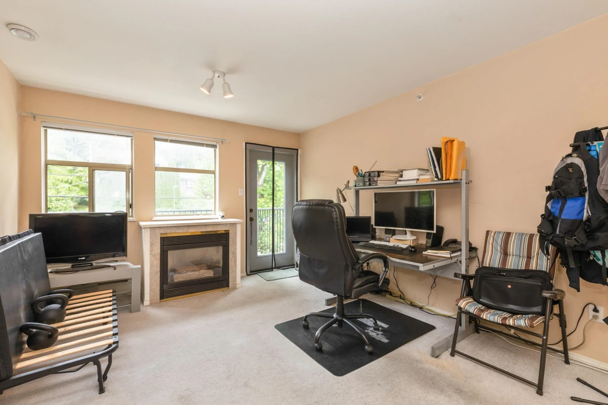 Exterior Rear Photo of 414 1591 Booth Avenue, Coquitlam, BC