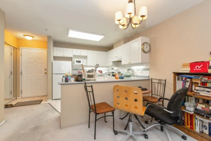 Kitchen Island Photo of 414 1591 Booth Avenue, Coquitlam, BC