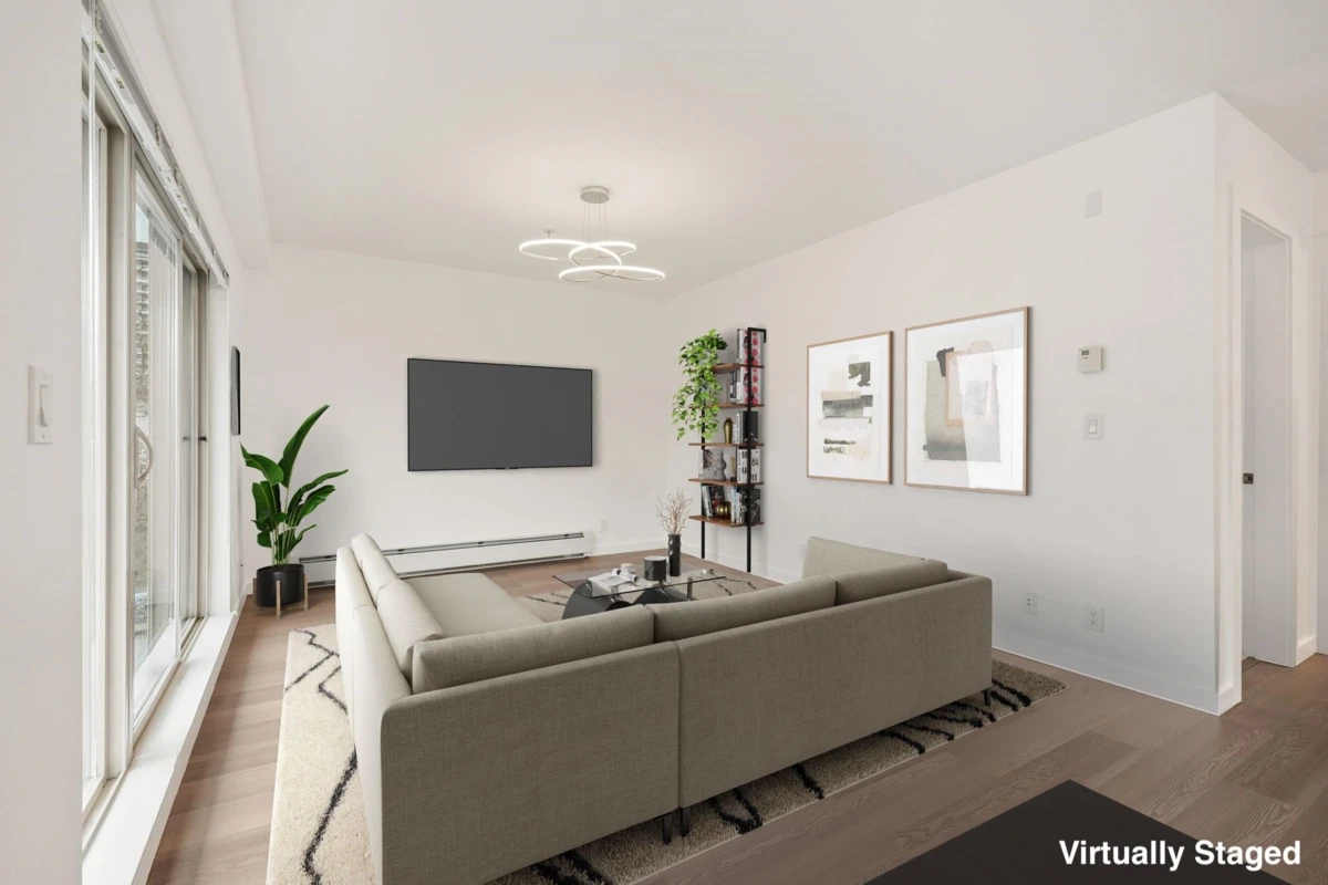Living Room Photo of 303 1033 St. Georges Avenue, North Vancouver, BC