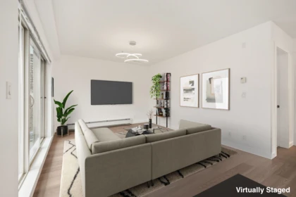 Living Room Photo of 303 1033 St. Georges Avenue, North Vancouver, BC