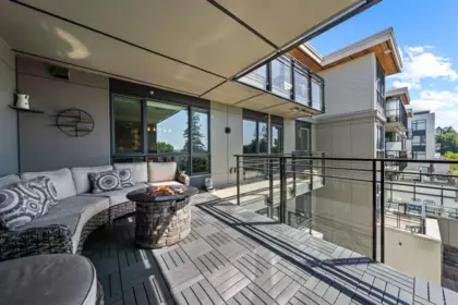 Backyard Photo of 306 707 E 3rd Street, North Vancouver, BC