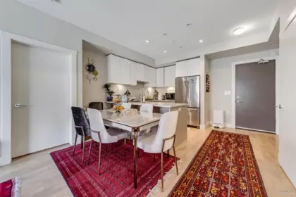 Kitchen Island Photo of 310 3588 Sawmill Crescent, Vancouver, BC