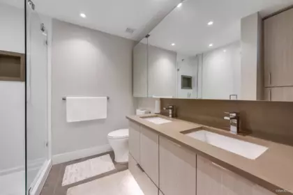 Primary Bathroom Photo of 310 3588 Sawmill Crescent, Vancouver, BC