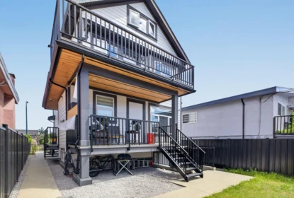 Backyard Photo of 6749 Knight Street, Vancouver, BC
