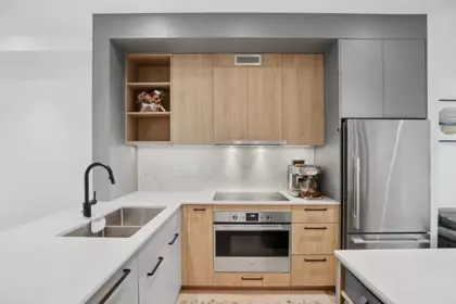 Kitchen Photo of 202 606 Foster Avenue, Coquitlam, BC