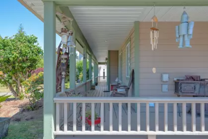 Backyard Photo of 1223 Sunnyside Road, Gibsons, BC