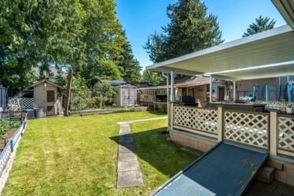 Backyard Photo of 8726 154b Street, Surrey, BC