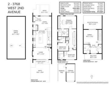 Pantry Photo of 2 3768 W 2nd Avenue, Vancouver, BC