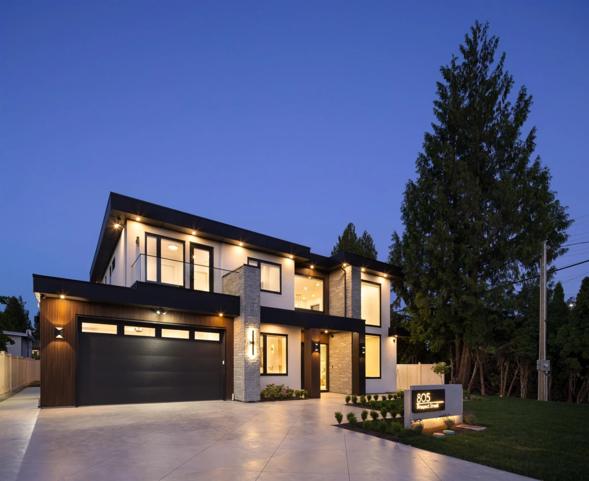 Exterior Rear Photo of 805 Prospect Street, Coquitlam, BC