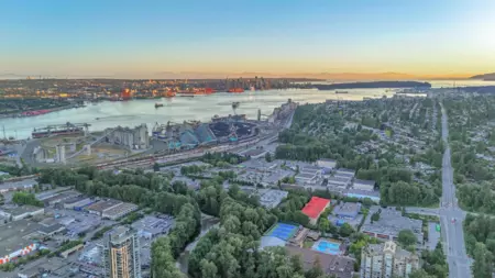 Outdoor Patio Photo of 1607 1550 Fern Street, North Vancouver, BC
