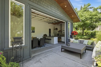 Garage Interior Photo of 3552 Beach Avenue, Roberts Creek, BC