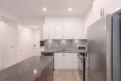 Kitchen Photo of 404 2666 Duke Street, Vancouver, BC