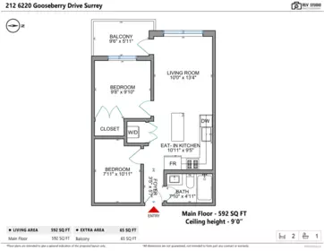 Front Yard Photo of 212 6220 Gooseberry Drive, Surrey, BC