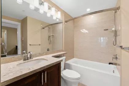 Basement Recreation Room Photo of 302 8561 203a Street, Langley, BC