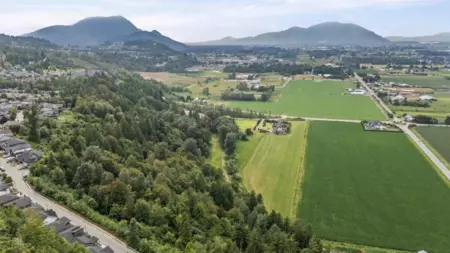 Aerial View of 4 6262 Rexford Drive, Chilliwack, BC