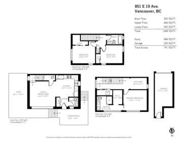 Loft / Bonus Room Photo of 851 E 19th Avenue, Vancouver, BC