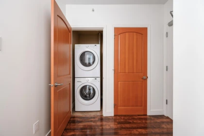 Laundry Room Photo of 414 11887 Burnett Street, Maple Ridge, BC