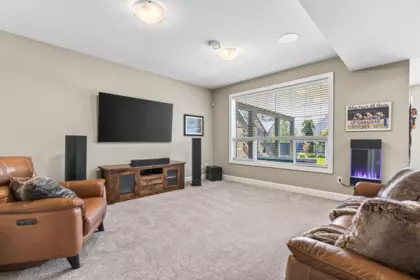 Basement Recreation Room Photo of 1324 Stromdahl Place, Agassiz, BC