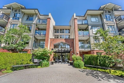 Outdoor Deck Photo of 312 100 Capilano Road, Port Moody, BC