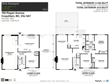 Loft / Bonus Room Photo of 785 Regan Avenue, Coquitlam, BC