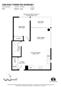 Basement Recreation Room Photo of 1206 9393 Tower Road, Burnaby, BC