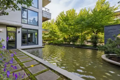 Backyard Photo of 105 5868 Agronomy Road, Vancouver, BC
