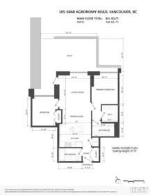 Community Amenities Photo (Clubhouse) of 105 5868 Agronomy Road, Vancouver, BC