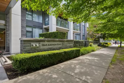 Street View Photo of 105 5868 Agronomy Road, Vancouver, BC