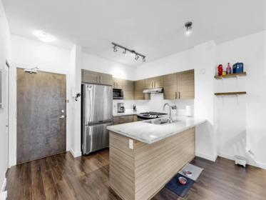 Kitchen Island Photo of 403 1153 Kensal Place, Coquitlam, BC