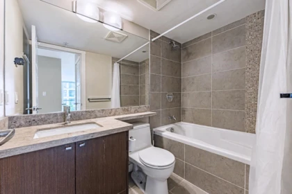 Basement Recreation Room Photo of 803 2978 Glen Drive, Coquitlam, BC