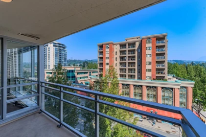 Outdoor Patio Photo of 803 2978 Glen Drive, Coquitlam, BC