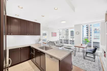 Family Room Photo of 1802 821 Cambie Street, Vancouver, BC