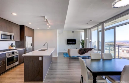 Dining Area Photo of 1703 8688 Hazelbridge Way, Richmond, BC