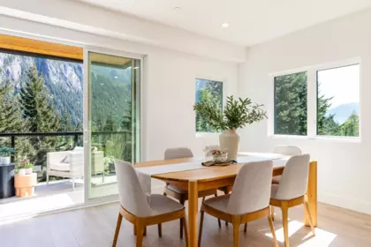 Breakfast Nook Photo of 2 2096 Crumpit Woods Drive, Squamish, BC